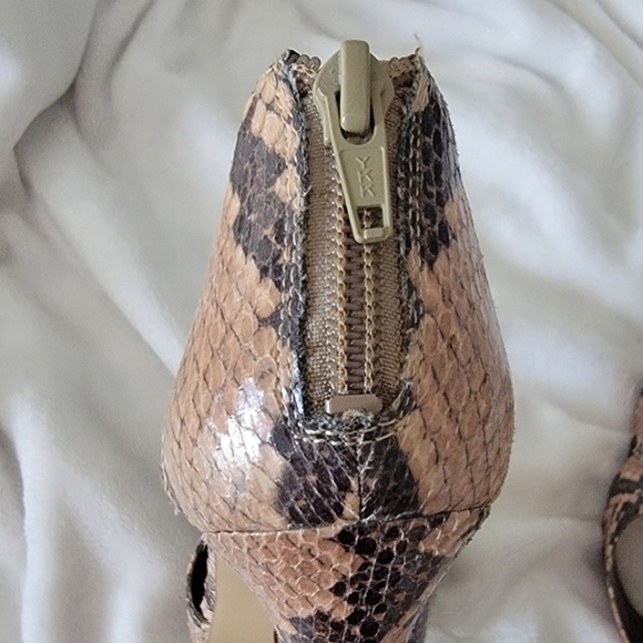 Nine West Platform Snake Stilettos 8 - Picture 7 of 8